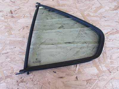 BMW Door Small Vent Window Glass Sicursiv, Rear Left 51348122405 E36 318i 325i 328i M3 Sedan